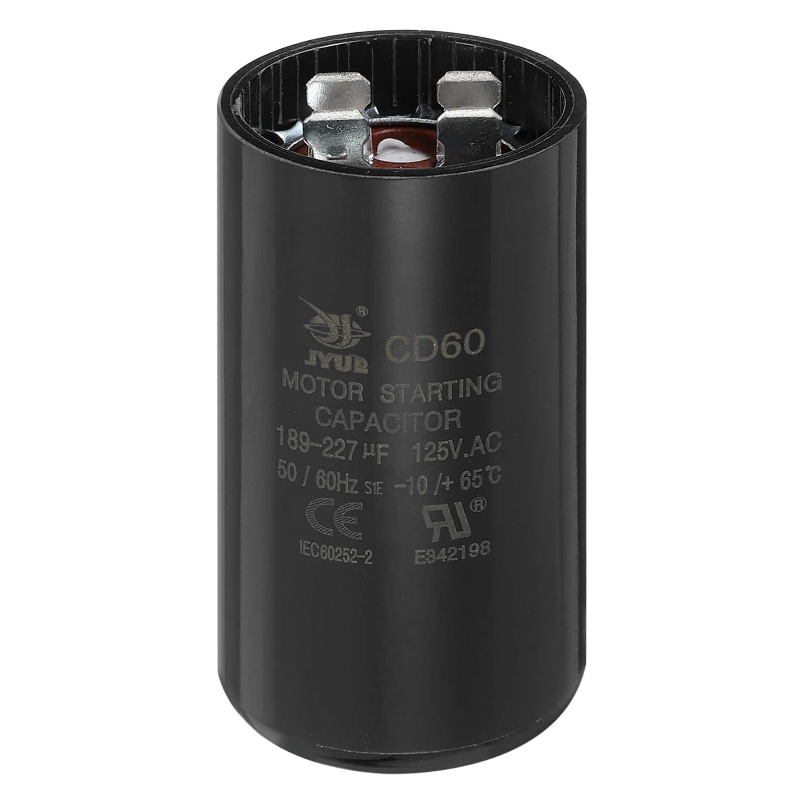 Unique Bargains - CD60 Capacitor 189-227 Mfd, 125 VAC Run Motor Start Capacitor for Electric Fan/Well Pump - Black price history on PriceWatchPro