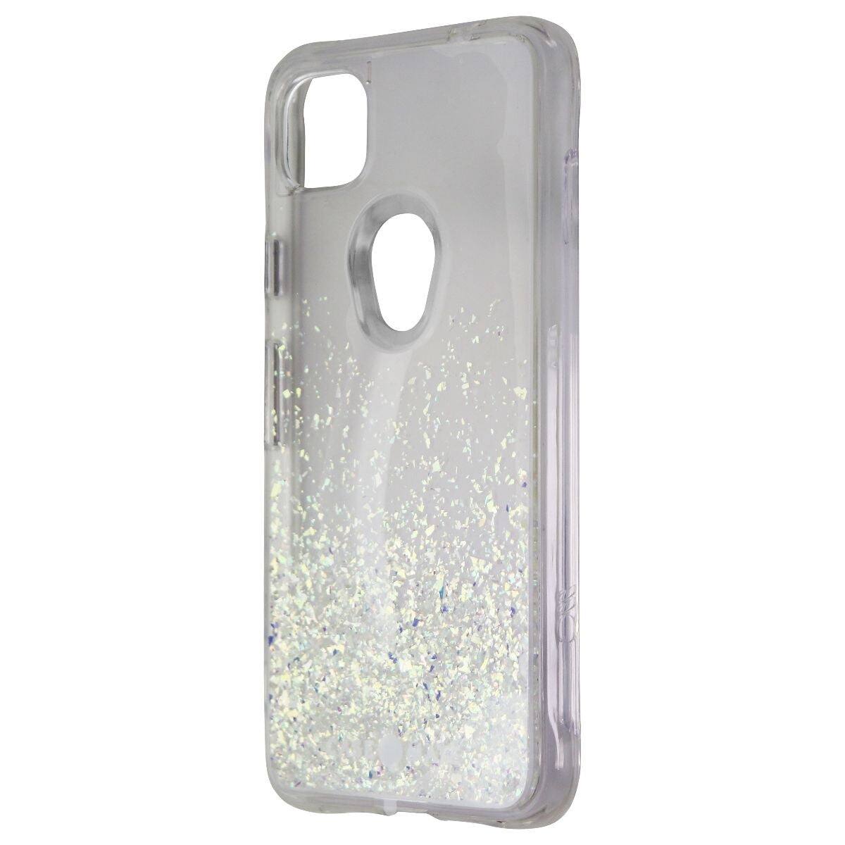 Front. Case-Mate - Case-Mate Twinkle Ombre Series Hard Case for Google Pixel 4a (Only) - Stardust - Multicolor.