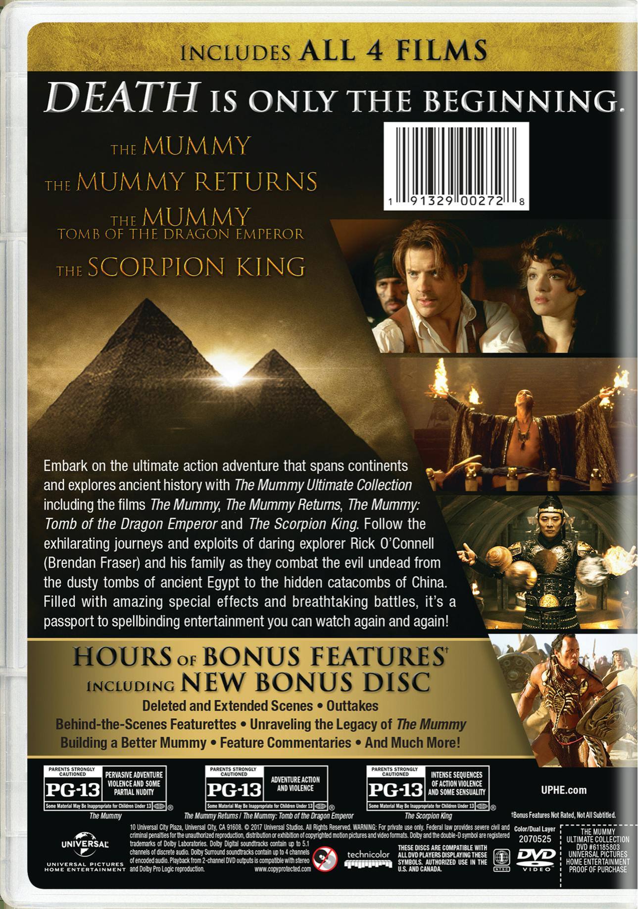Angle. The Mummy Ultimate Collection (Box Set) [DVD].