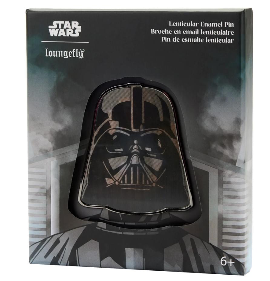 STAR WARS  
Loungefly  

Lenticular Enamel Pin  
Broche en email lenticulaire  
Pin de esmalte lenticular  

6+