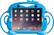 Front. SaharaCase - Monkey KidProof Case for Apple® iPad® 10.2" (8th Generation 2020) and (9th Generation 2021) - Blue.