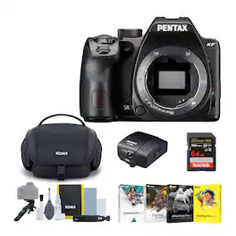 Ricoh - Pentax KF DSLR Camera Body (Black) Bundle with O-GPS2 GPS Unit