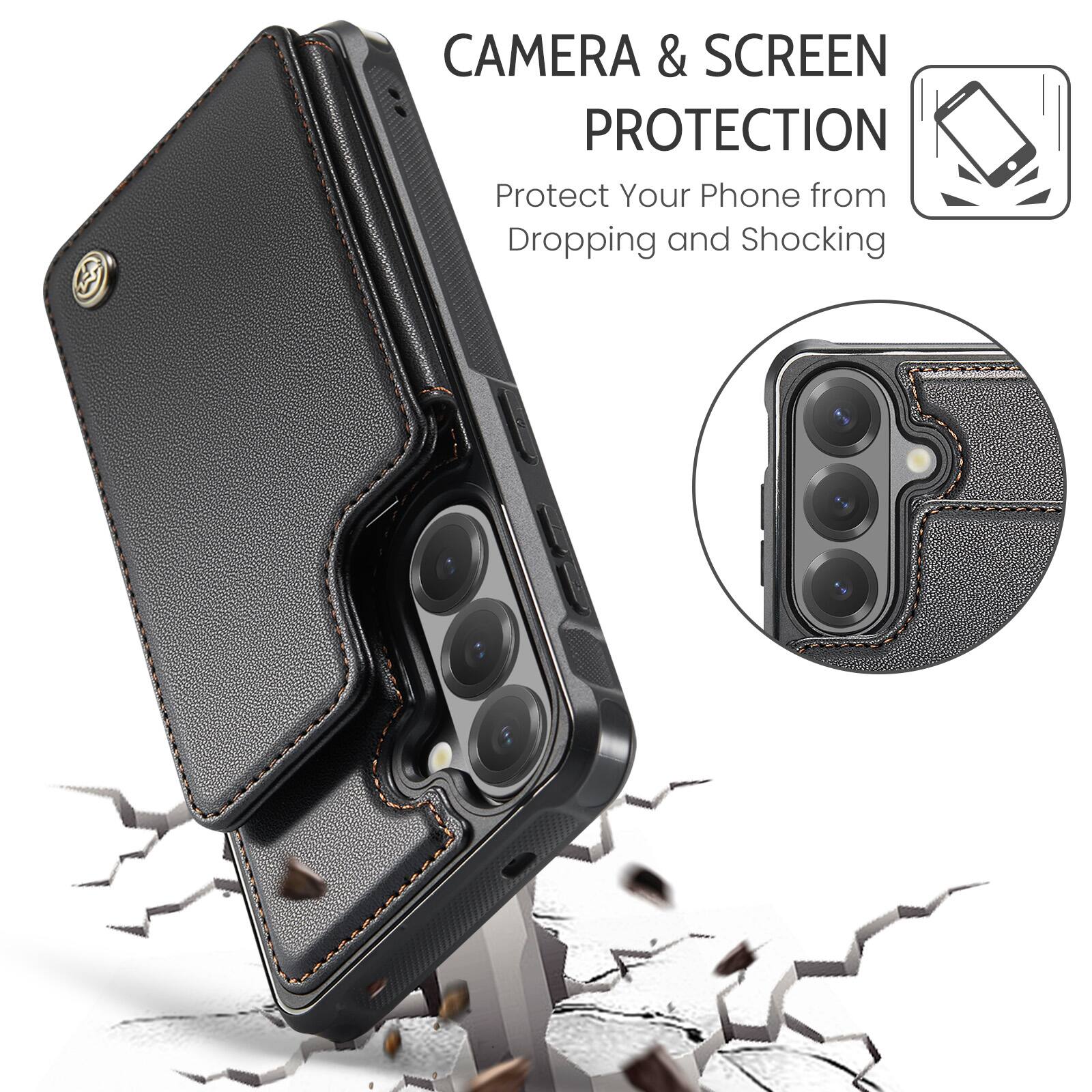 CAMERA & SCREEN PROTECTION  
Protect Your Phone from Dropping and Shocking