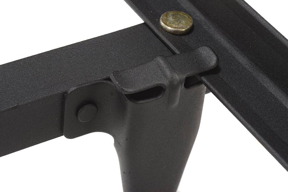 Back. Kings Brand Furniture - Kings Brand Furniture Twin/Full/Queen Metal Bed Frame (Center Support) - Black.