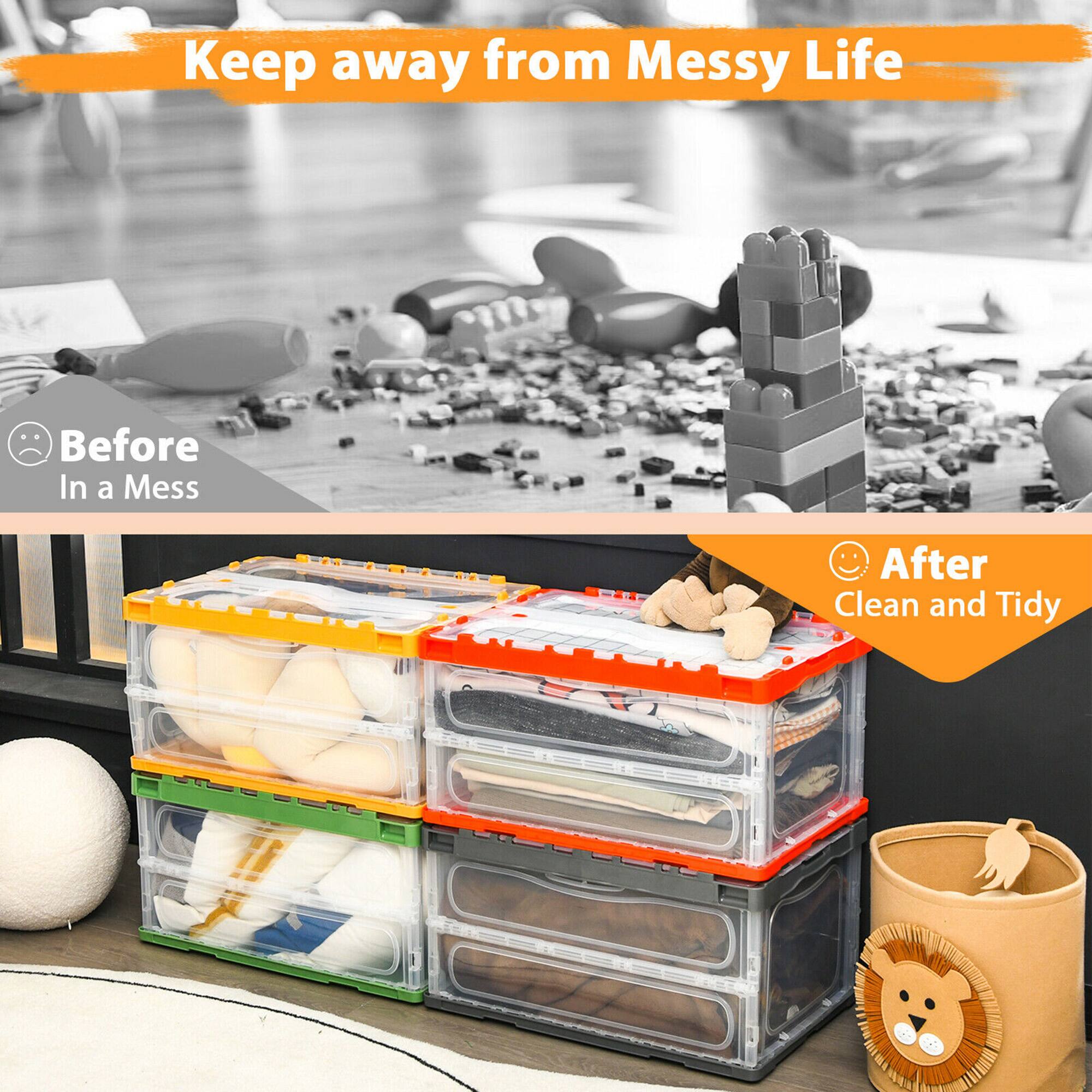 Keep away from Messy Life

Before  
In a Mess

After  
Clean and Tidy