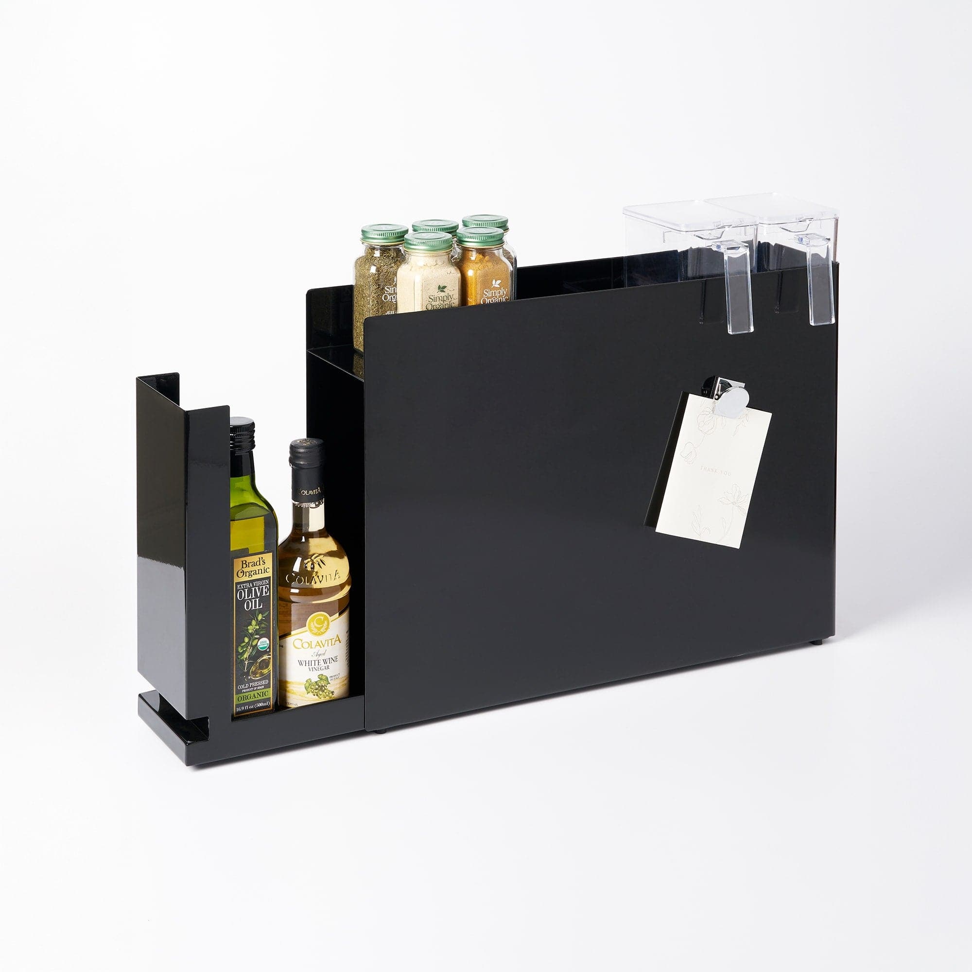 Yamazaki Home - Sliding Drawer Seasoning Rack - Steel - Black price history on PriceWatchPro