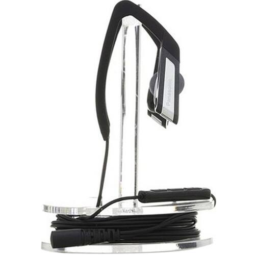 Alt View 6. Panasonic Western Gr - Sports Clip Earphones with iPhone Controller RP-HSC200-K - Black.