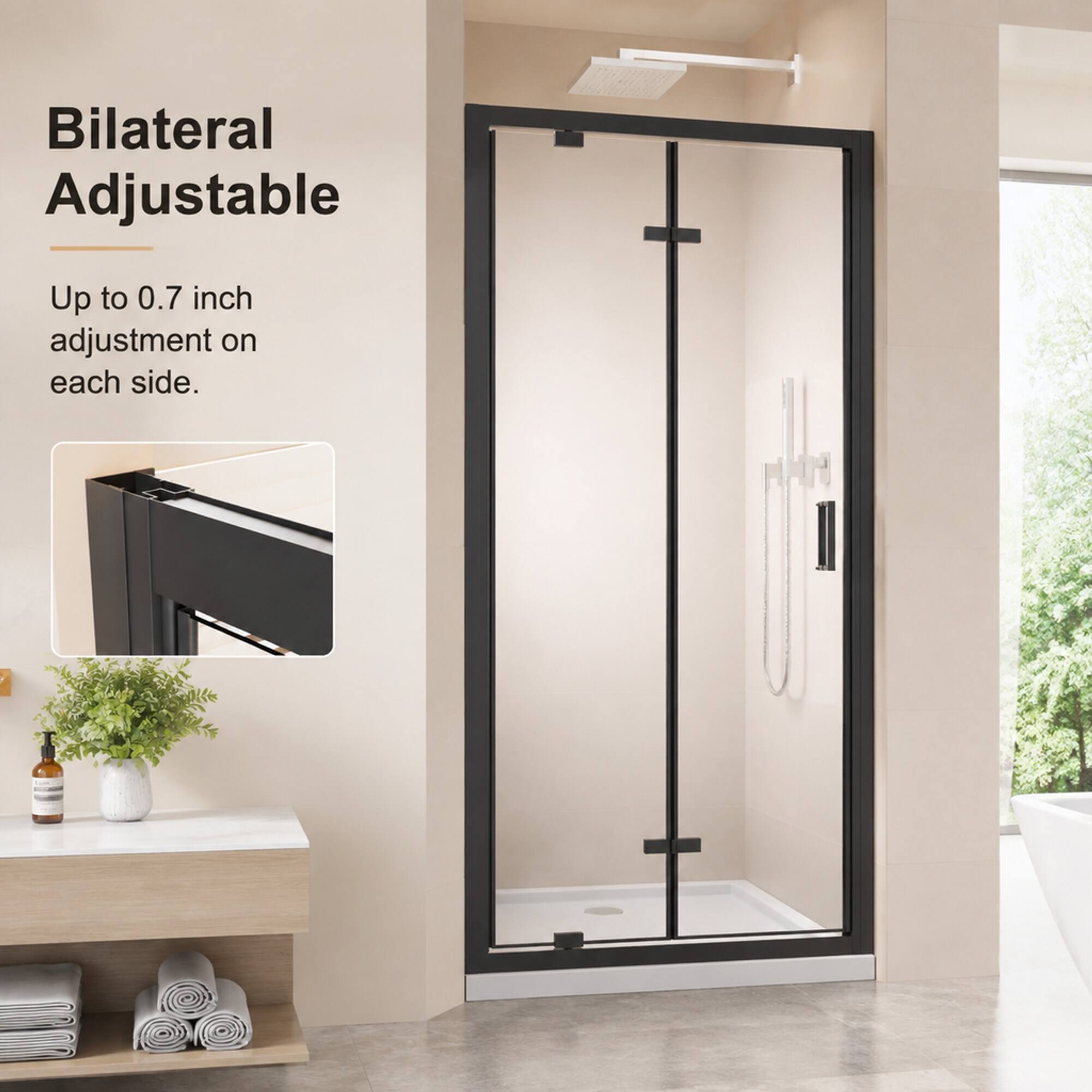 Bilateral Adjustable

Up to 0.7 inch adjustment on each side.