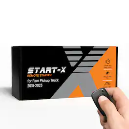 Start-X - Remote Start System for Select 2018-2023 RAM Trucks - Black