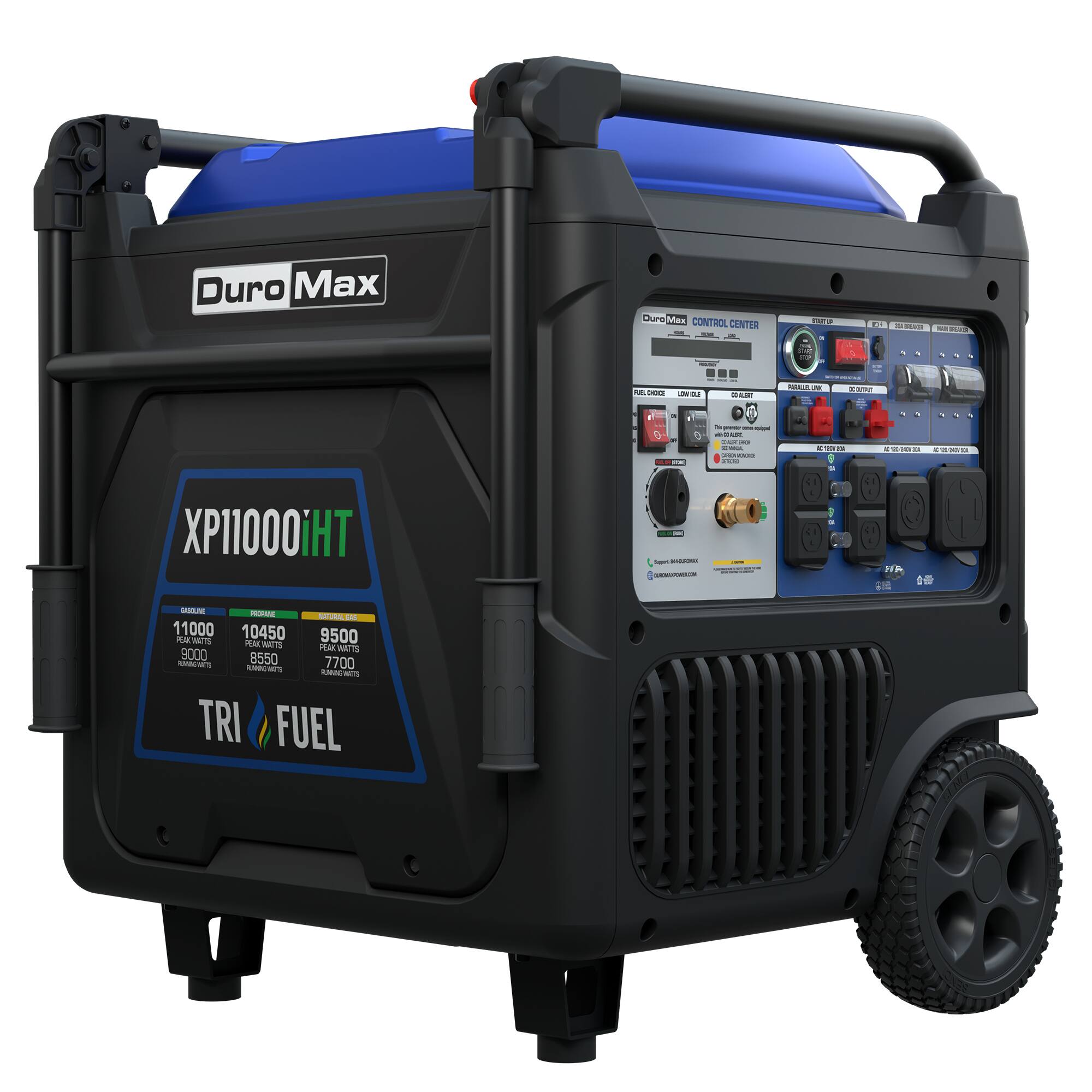 Duro Max Jure Ma CONTROL CENTER  
XP11000HT  
11000  
10450  
9500  
9000  
8550  
7700  
TRI FUEL