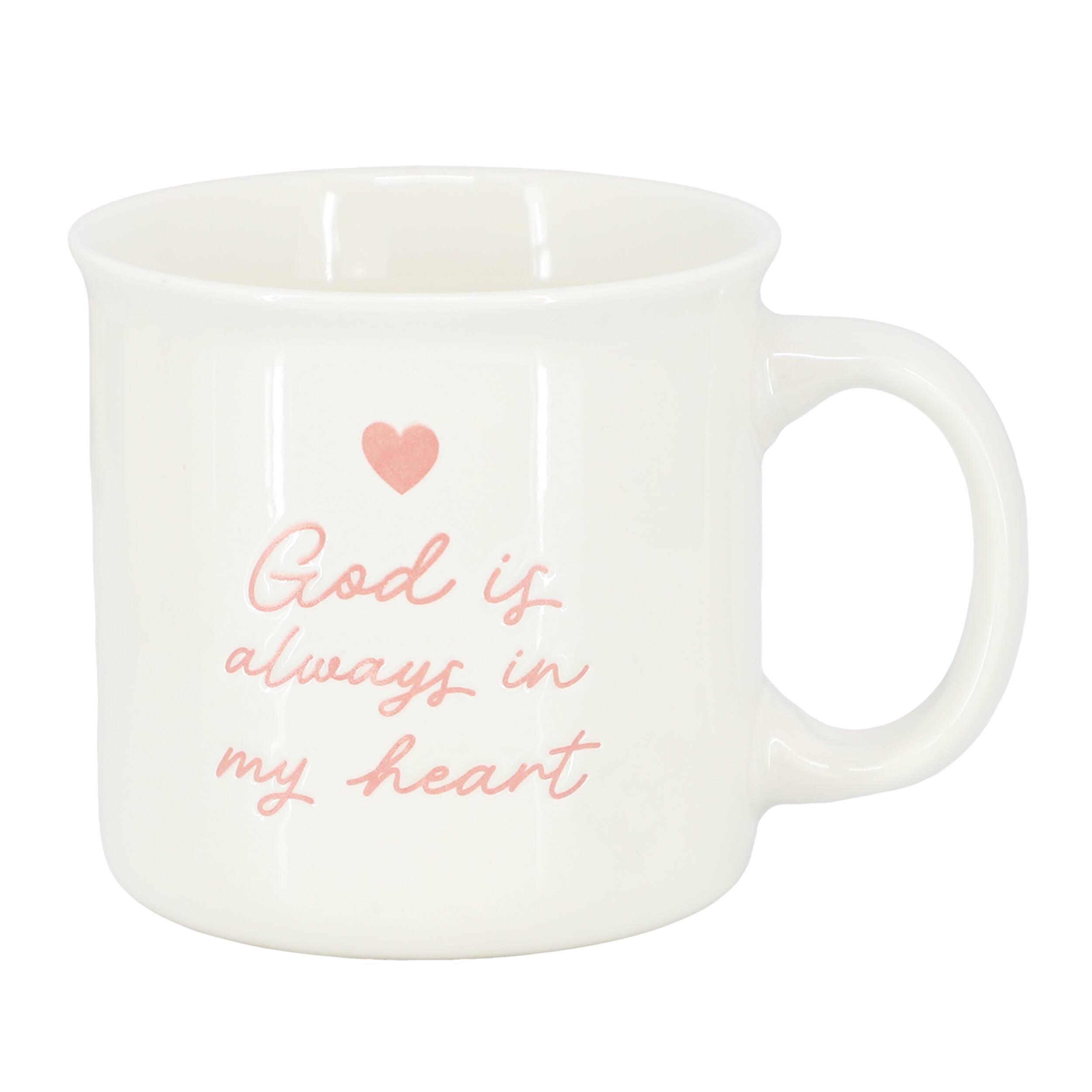 God is always in my heart.