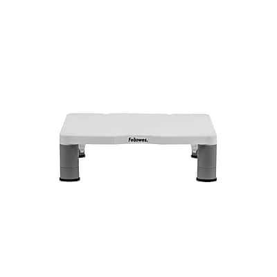 Fellowes - Standard Adjustable Monitor Riser, Up to 17" Monitor - Platinum