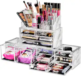 Sorbus - Cosmetic and Jewelry Organizer for Bath, Dresser, Etc