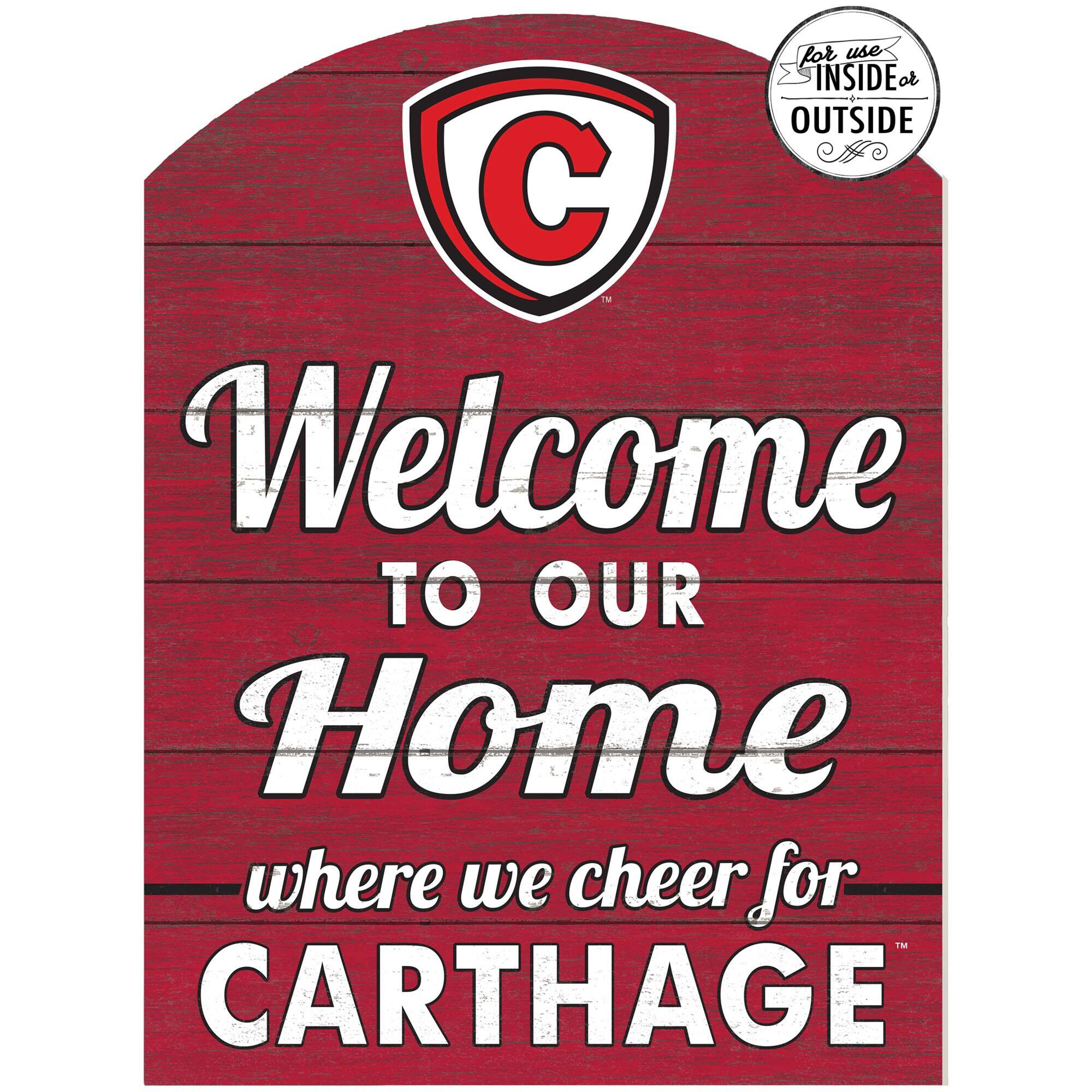 Carthage Firebirds 16'' x 22'' Indoor/Outdoor Marquee Sign