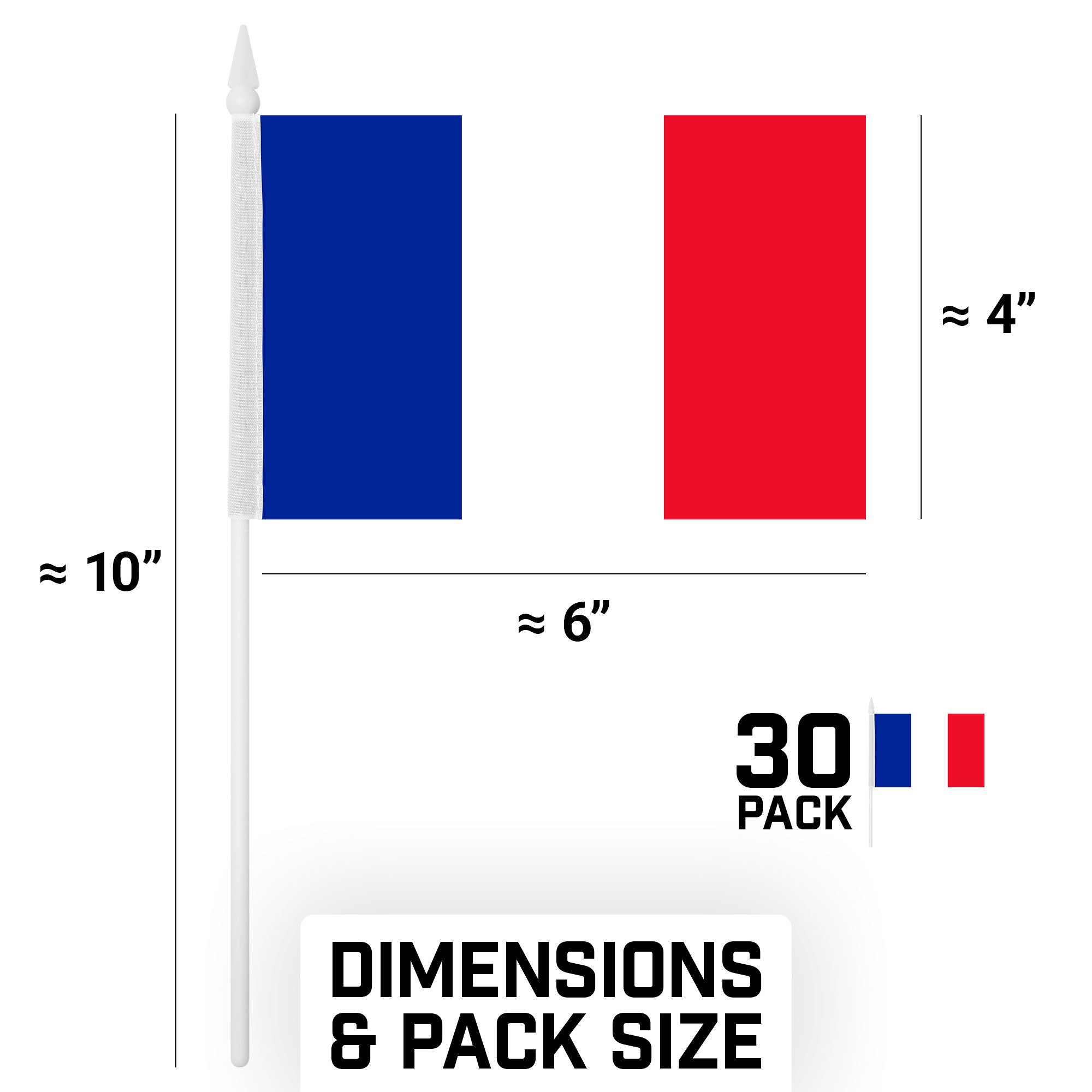 4" 10" 6" 30 PACK DIMENSIONS & PACK SIZE