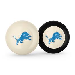 Imperial - Detroit Lions Logo Cue Ball & 8 Ball Combo Set - White