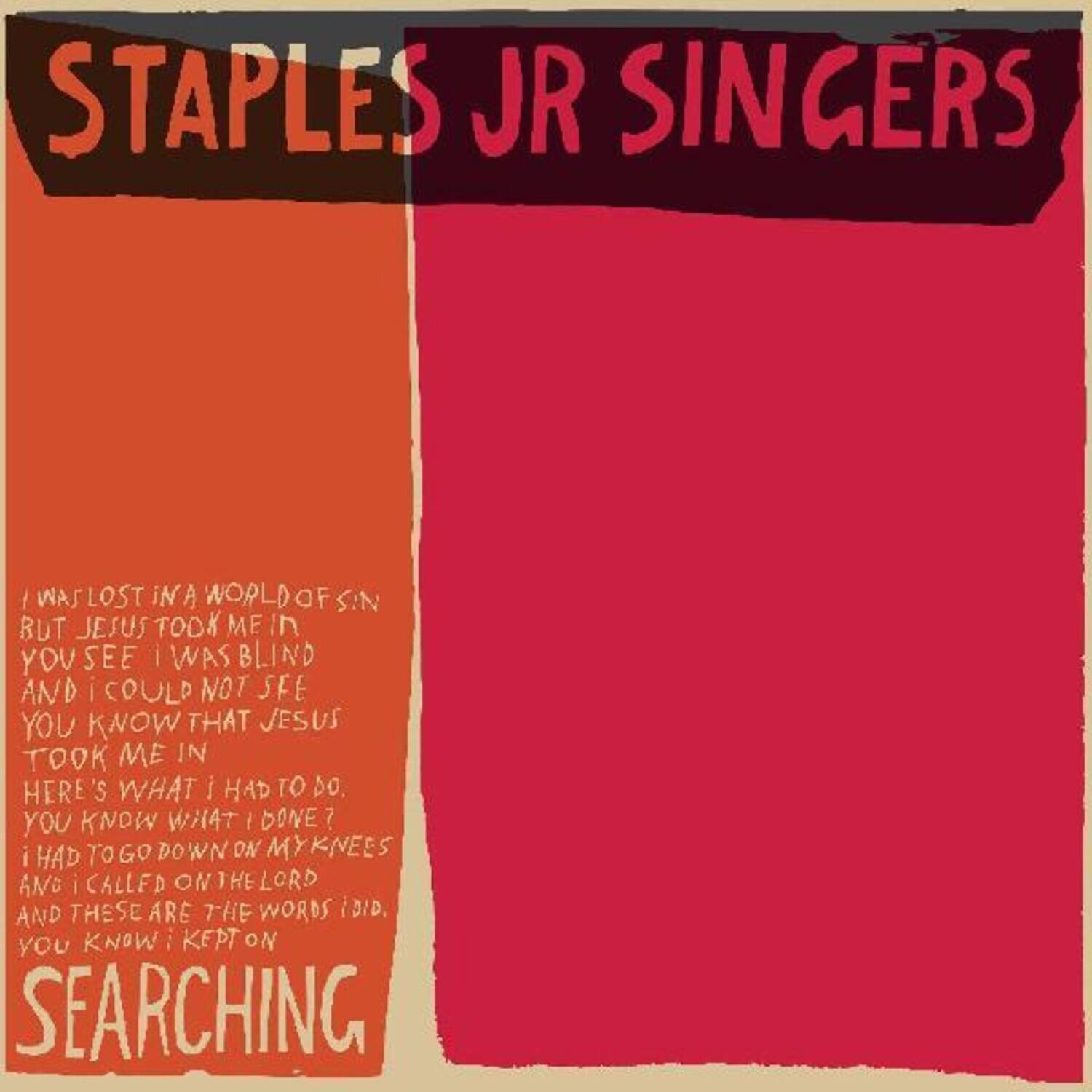 Staples Jr. Singers - Searching - VINYL LP