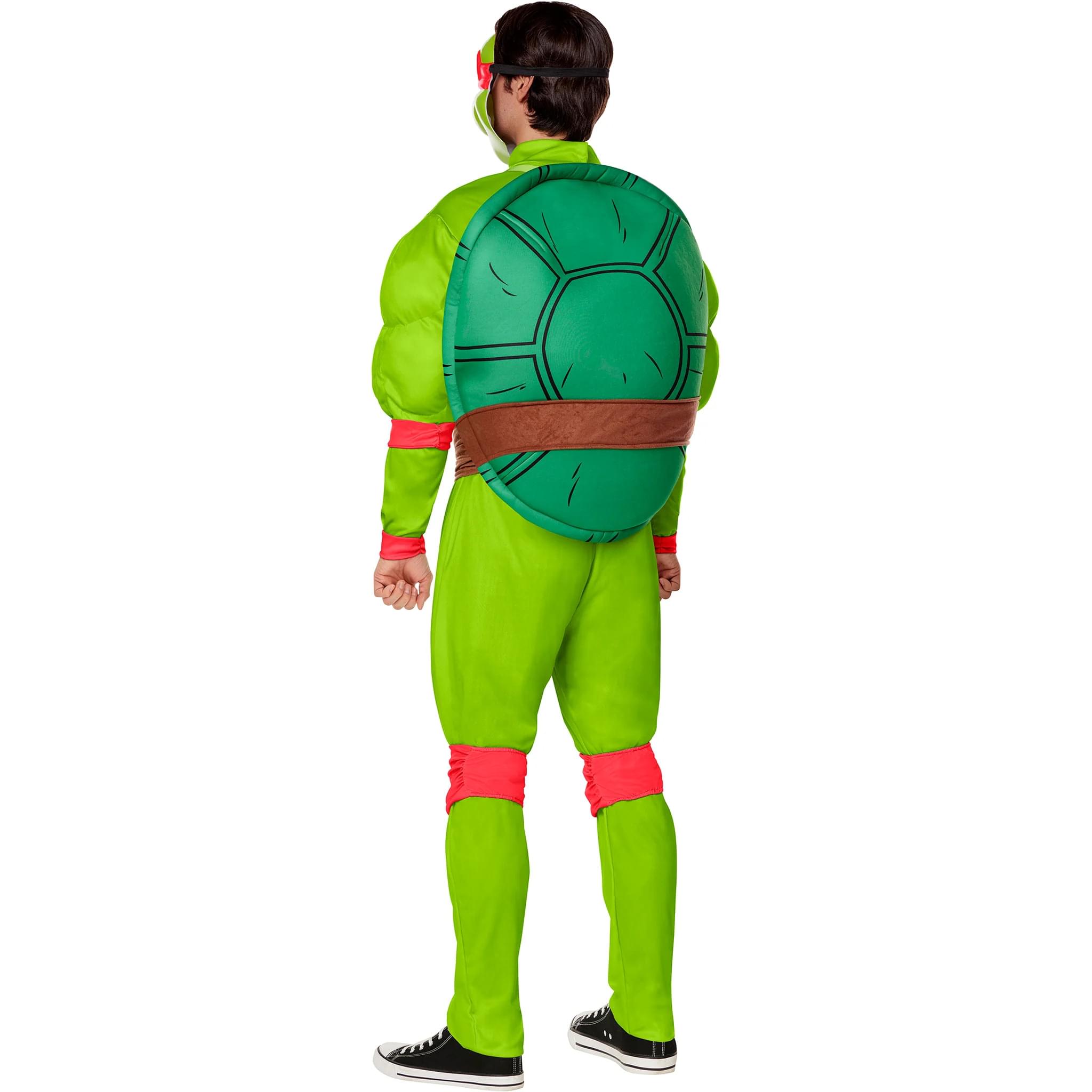 Alt View 1. InSpirit Designs - TMNT Raphael Class Deluxe Adult Costume | Small - Green.