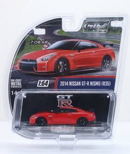 PopMarket - 1:64 2014 Nissan GT-R NISMO (R35) Red Die-Cast Car - COLLECTIBLES - Multicolor