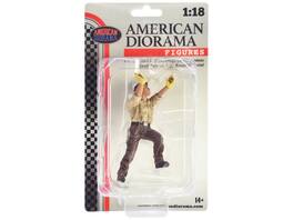 "4X4 Mechanic" Figure 5 for 1/18 Scale Models by American Diorama - Multi