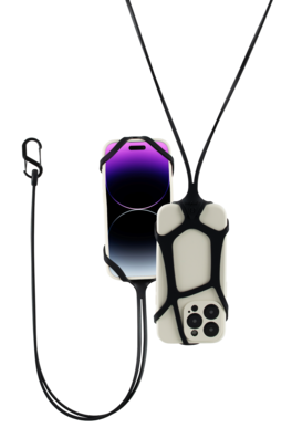 Pulpo Leash - Pulpo Safety Cell Phone Lanyard - Black
