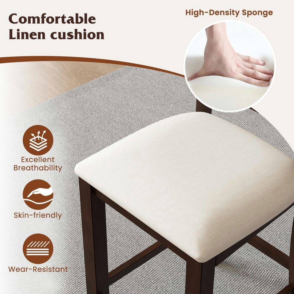 Comfortable Linen cushion  
High-Density Sponge  
Excellent Breathability  
Skin-friendly  
Wear-Resistant