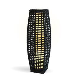 Techko - Outdoor Hikari Bamboo-Style Solar Floor Lamp