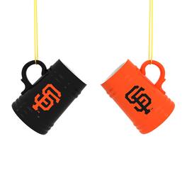 Evergreen Enterprises - San Francisco Giants Two-Pack 3" Mini Stein Ornament Set - Multicolor