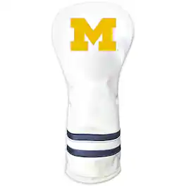 Team Golf - Michigan Wolverines Driver Headcover - White