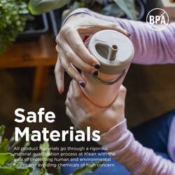 BPA Safe Materials

All product materials go through a rigorous material qualification process at Klean with the goal of protecting human and environmental health and avoiding chemicals of high concern.