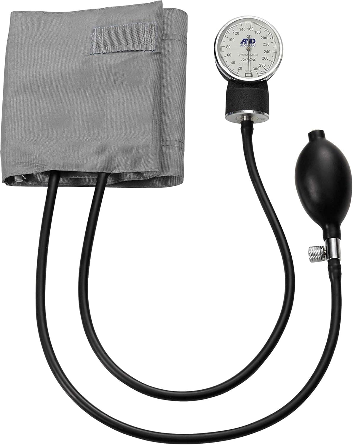 RTMB - Professional Aneroid Blood Pressure Monitor with Adult Cuff (10–14"), Black - Style: Aneroid Blood Pressure Kit
