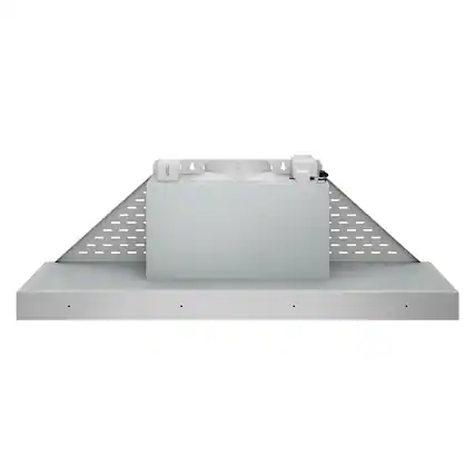 Front. ZLINE - ZLINE 46 in. DuraMount™ Ducted Wall Mount Range Hood Insert in Stainless Steel - Stainless Steel.