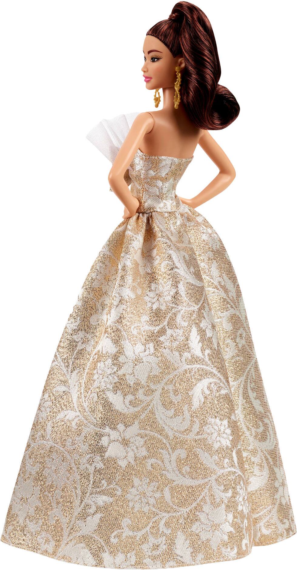 Back. Barbie - 2025 Holiday Doll.