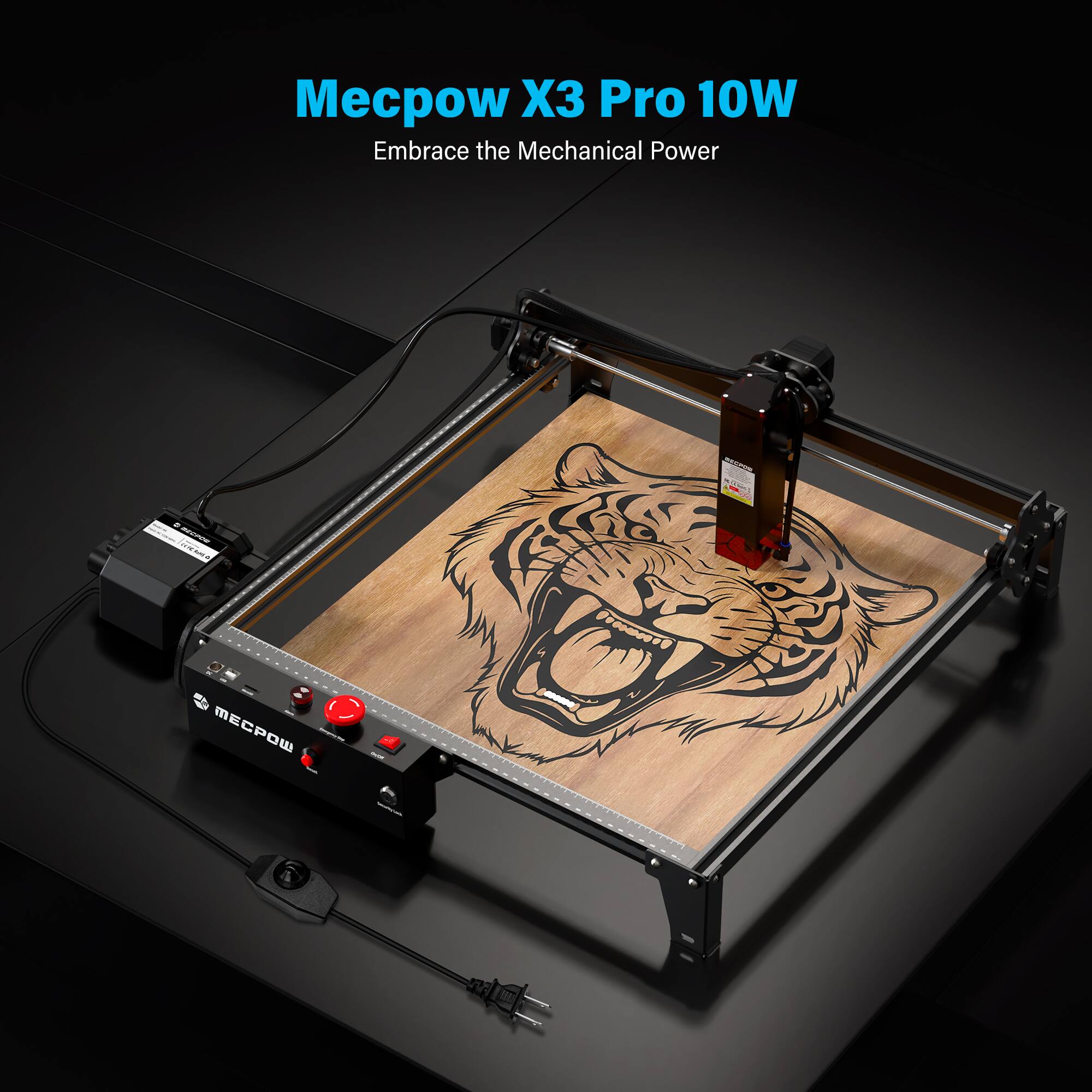 Mecpow X3 Pro 10W Embrace the Mechanical Power - GVAMA - MEGPW T