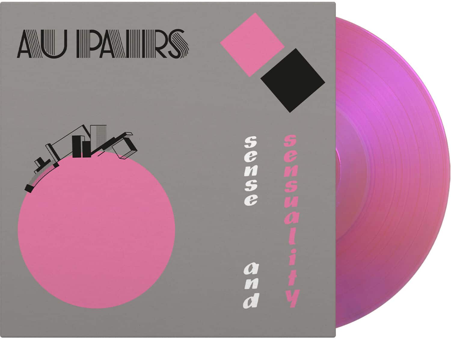 The Au Pairs - Sense & Sensuality - Limited 180-Gram Translucent Magenta Colored Vinyl  - VINYL LP