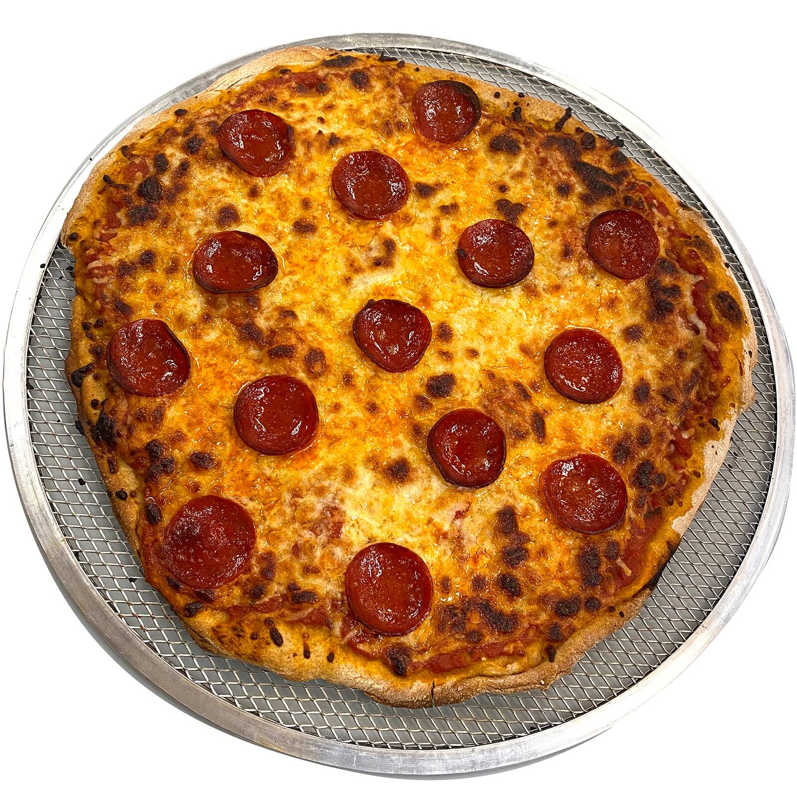 Alt View 5. Norpro - Anodized Aluminum Pizza Crisper, 16-Inch - Silver.