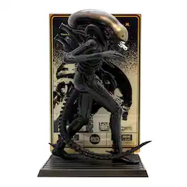 Culture Fly - Alien Deluxe Xenomorph 9 Inch Vinyl Statue - Bronze