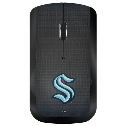 Front. Keyscaper - Seattle Kraken Wireless USB Computer Mouse - Black.