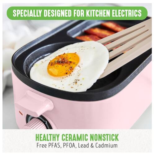 SPECIALLY DESIGNED FOR KITCHEN ELECTRICS

HEALTHY CERAMIC NONSTICK
Free PFAS, PFOA, Lead & Cadmium