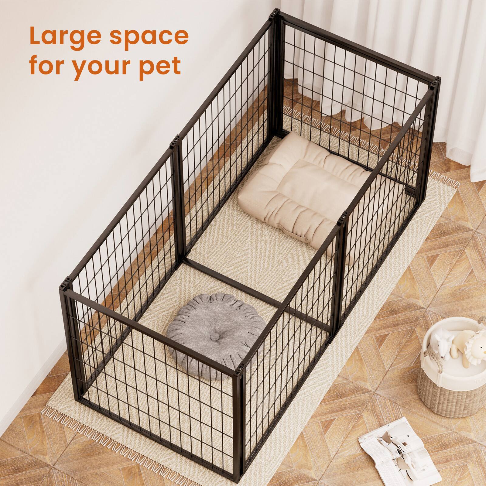 Large space for your pet