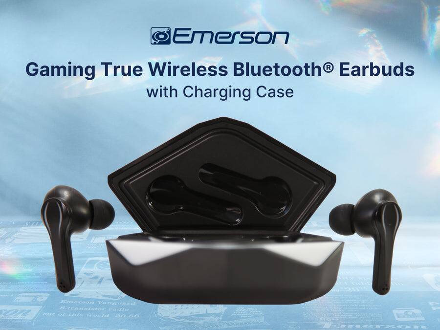 Emerson Gaming True Wireless Bluetooth® Earbuds with Charging Case

Emerson Vanguard 8-transistor radio
out of this world 29.88