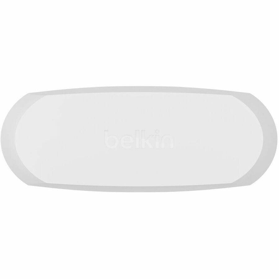 Alt View 5. Belkin - Belkin SoundForm Rhythm True Wireless Earbuds - Stereo - True Wireless - Bluetooth - 30 ft - Earbud - Binaural - In-ear - White.