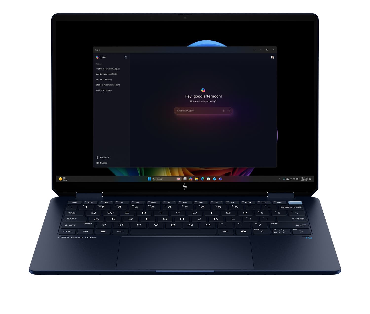 HP Omnibook Ultra Flip 2 in 1 Laptop 14.0 2.8K Display (Ultra 7
