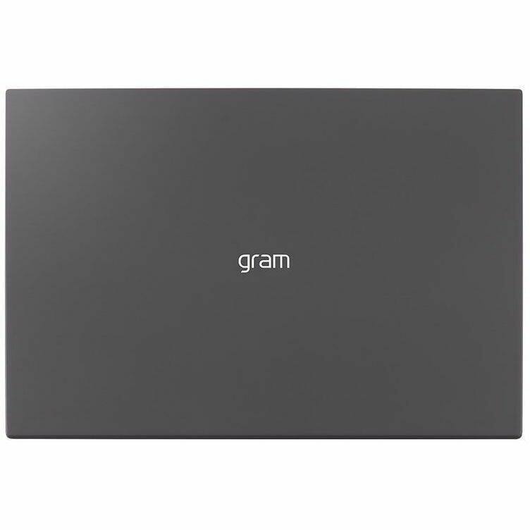 Alt View 3. LG - LG gram 17Z90S-V.APC5U1 17" Notebook - WQXGA - 60 Hz - Intel Core Ultra 7 1st Gen 155H - 16 GB - 512 GB PCI Express NVMe - Charcoal Gray.