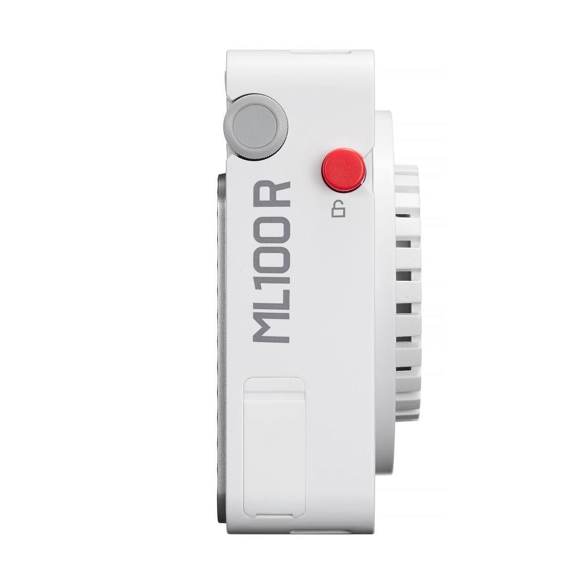 Alt View 6. Godox - Godox ML100R RGB LED Light with 15   36 Deg Lens  V-Mount Handgrip Kit.