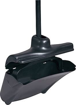 RubberMaid - Lobby Pro Upright Dustpan with Cover, 11 1/4"W - Black