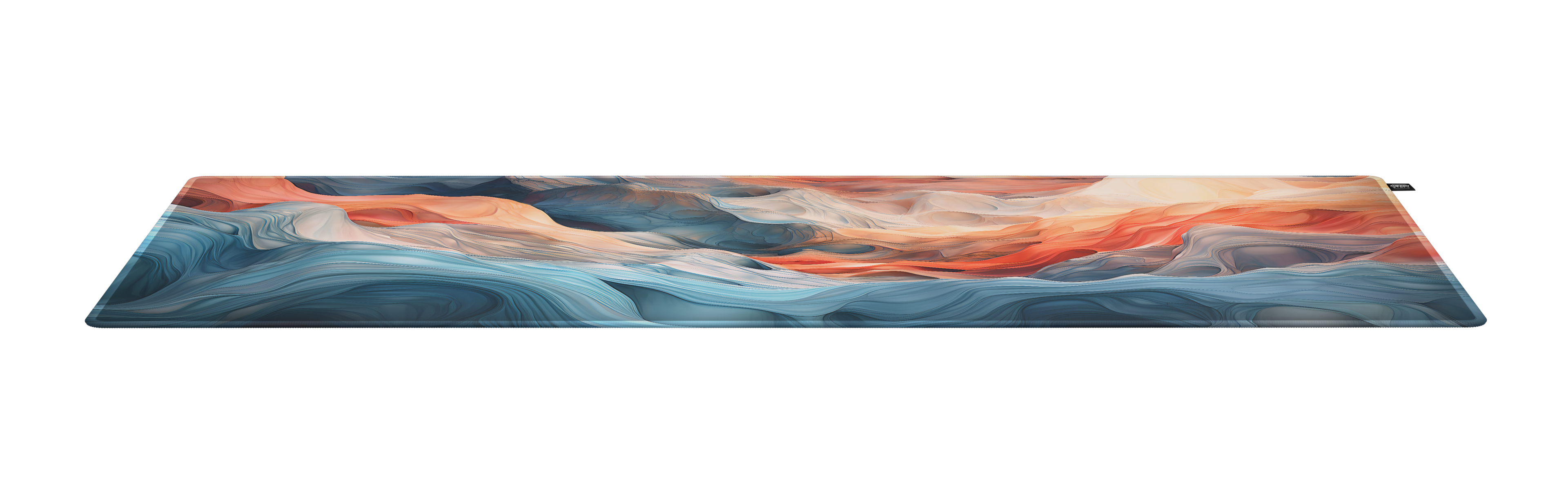 Angle. CHERRY - GP5 Amnis Cloth Gaming Mousepad - Blue.