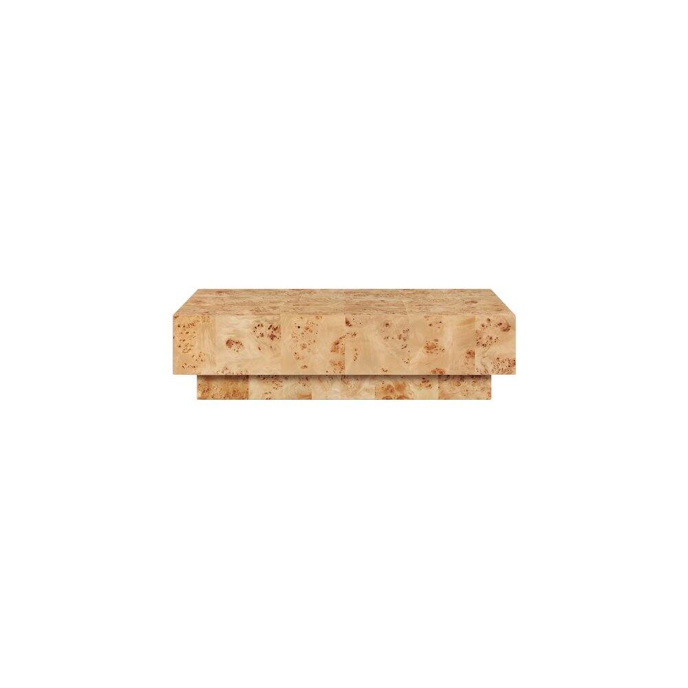 Alt View 1. Meridian Furniture - Otto Natural Coffee Table - Brown.