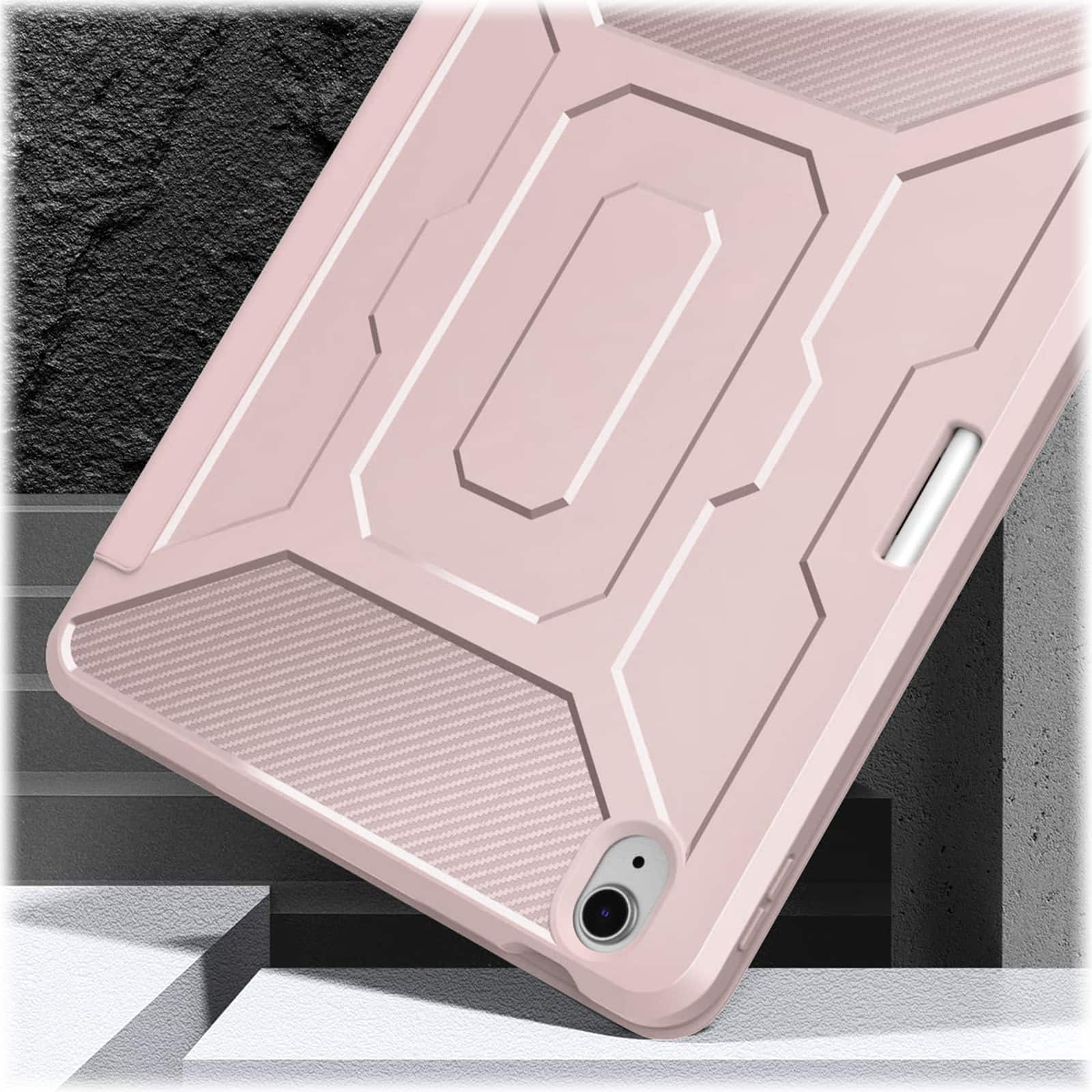 Alt View 14. SaharaCase - Raider Series Heavy Duty Folio Case for Apple iPad 10.9'' (10th Gen) and iPad 11'' (A16) - Pink.