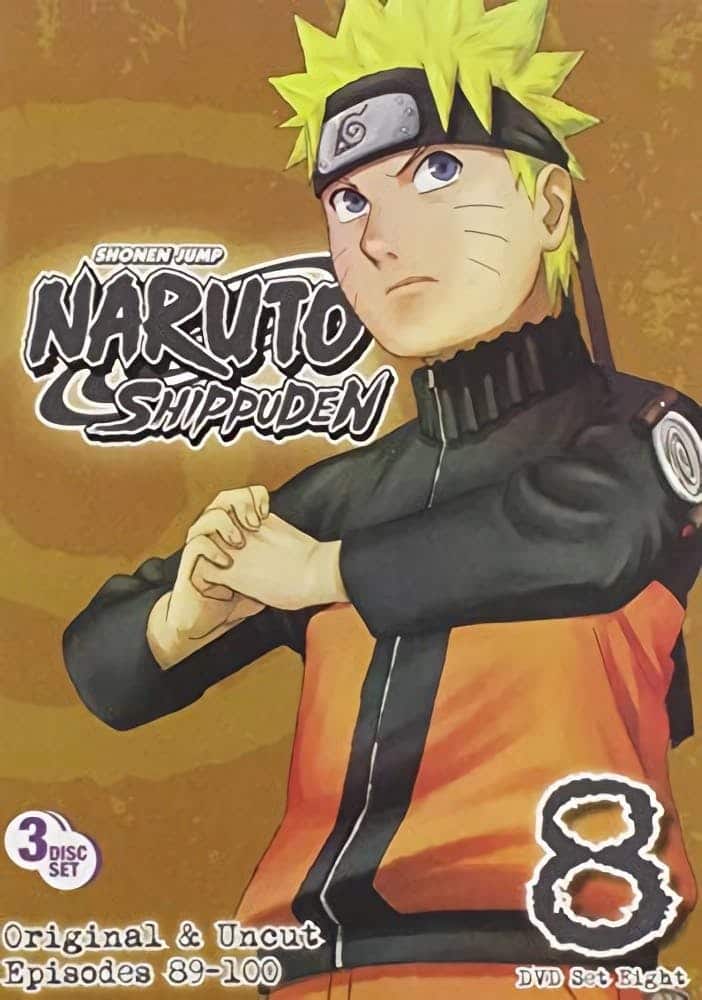 Front. Naruto Shippuden Uncut Set 8 (DVD Boxed Set) [DVD].